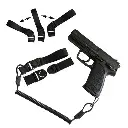 CORDON PISTOLA SEGURIDAD AMOMAX NEGRO.webp