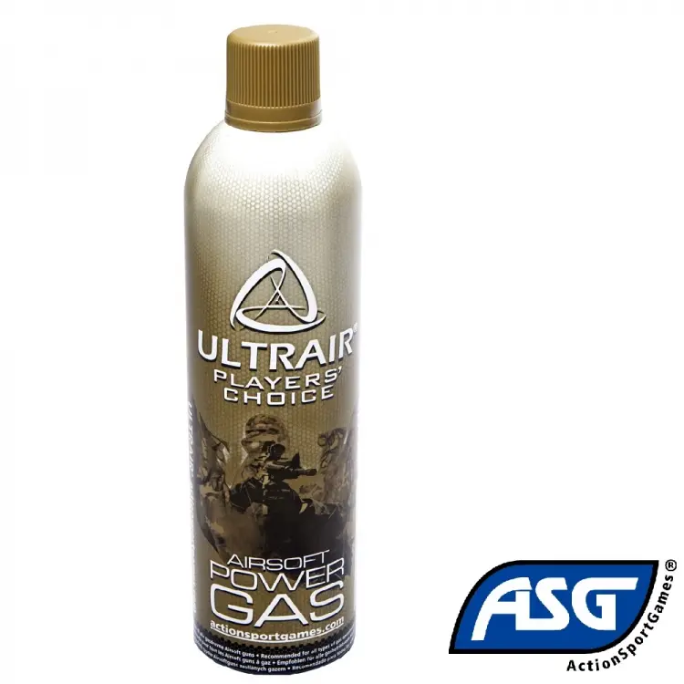 BOTELLA GAS ASG ULTRAIR 570 ML DORADA