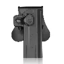 FUNDA PISTOLA RIGIDA AMOMAX HI-CAPA NEGRA