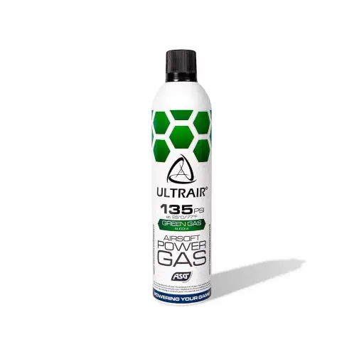 BOTELLA GAS ASG ULTRAIR 135 PSI 570ML VERDE