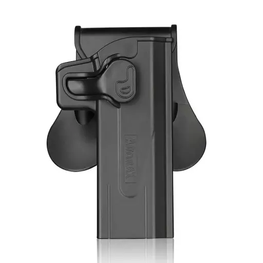 FUNDA PISTOLA RIGIDA AMOMAX HI-CAPA NEGRA