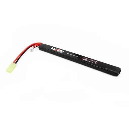 BATERIA VLC PRO LIPO 7.4V 1400MAH 25C/50C 1STICK NEGRA