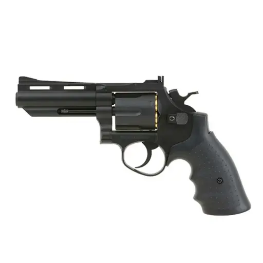 REVOLVER HFC 4" HG-132B-1 GAS NEGRO